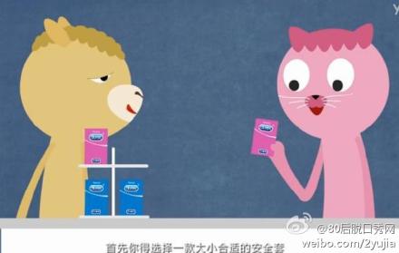 一分钟教你正确戴避孕套